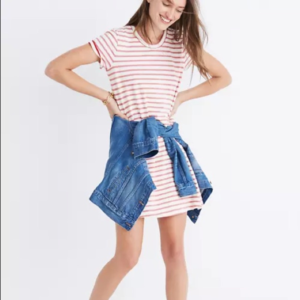 Madewell Striped Retreat Dress